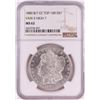 Image 1 : 1880-CC 8/7 VAM-5 High 7 $1 Morgan Silver Dollar Coin NGC MS62 Top-100