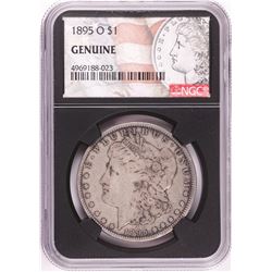 1895-O $1 Morgan Silver Dollar Coin NGC Genuine