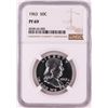 Image 1 : 1963 Proof Franklin Half Dollar Coin NGC PF69
