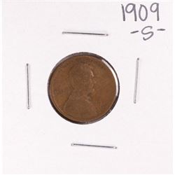 1909-S Lincoln Wheat Cent Coin