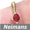 Image 1 : Neimans 1.00 ct Pink Sapphire & Diamond Ring 14kt Gold