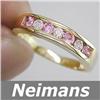 Image 1 : Neimans .50 ct Ruby Pendant 14kt Gold USGL Certified