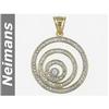 Neimans .75 ct Certified VS Diamond Pendant 14K Gold