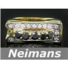 Image 1 : Neimans .75 ct Chrome Diopside & Diamond Stud Earrings