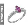 Image 1 : Fine Gem Certified .75 ct Ruby Solitaire Ring 14kt Gold