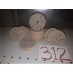 Rex Cut 2"1/2 x 1/2" x 3/8" Grinding / Buffing Disc