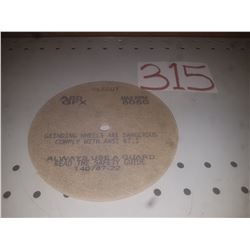 Rex Cut 6" x 1/4" x 1/2" Grinding / Buffing Unitized Disc