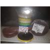 Image 1 : Velcro Pad 7" with assorted  buffing Pads and Coarse Grinding Disc