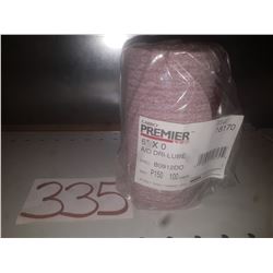 Premier Red stick-On Disc 6" Gr.150