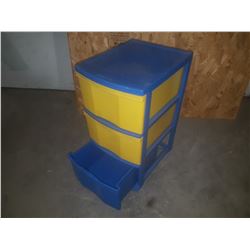 Plastic 3 drawers Cabinet