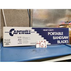 CapeWell Heavy-Duty Portable BandSaw Blades 53"3/4 x 1/2"