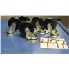 Image 1 : Set of Swivel Wheels with extra 1