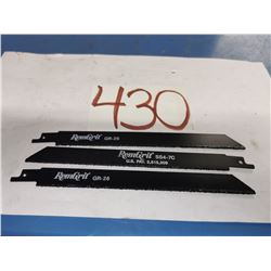 RemGrit 8 in. x 3/4 in. x 0.042 in. Carbide Grit Reciprocating Saw Blade