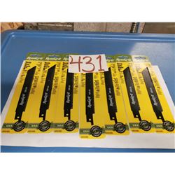 RemGrit 6 in. x 3/4 in. x 0.032 in. Carbide Grit Reciprocating Saw Blade