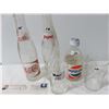 Image 1 : Pepsi Bottle 1 300 ml 1-1961-1952, Two Glasses, 1 Envelope Rose Beverage 1964