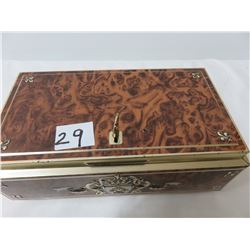 8x4 Metal Lock Box With Key That Works