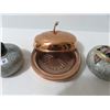 Image 2 : Copper Ashtray-Was 1960 Legion Trophy, Two Beneagles Scotch Whiskey Curling Rocks Stoneware