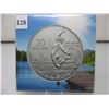 Image 2 : 2014 CANADIAN $20 SILVER COIN - .9999 PURE SILVER - SUMMER TIME