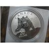Image 2 : 2014 CANADIAN $20 SILVER COIN - .9999 PURE SILVER - BOBCAT