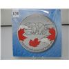 Image 1 : 2016 CANADIAN $25 SILVER COIN - .9999 PURE SILVER - POLAR BEAR