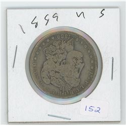 1889O US Morgan Silver Dollar