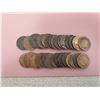 Image 1 : Lot of 30 Canada One Cent 1 Penny Queen Victoria Large cent About Good to Good