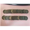 Image 1 : Lot of 30 Canada One Cent 1 Penny Queen Victoria Large cent About Good to Good