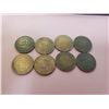 Image 2 : Lot of 8 Prince Edward's Island 1871 Cents coins Queen Victoria KM-4