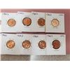 Image 3 : Lot of 14 Canada One Cent 1 Penny 1963 UNC