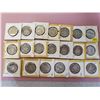Image 1 : Lot of 20 Canada fifty cent 50 cent half dollar mostly UNC some BU and EF 1968 (1), 1971 (9), 1972 (