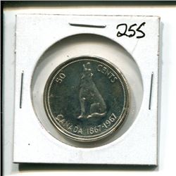 1967 Canada 50 cent piece fifty cents 50¢