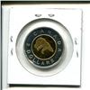 Image 2 : 2011 Canada Toonie $2 Two Dollar silver & gold