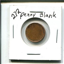 Penny blank 1¢ one cent