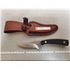 Image 2 : SCHRADE knife with leather sheath 1520T "Old Timer"