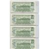 Image 2 : (4) CONSECUTIVE 1973 ONE DOLLAR BILLS