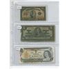 Image 1 : 1923 25 CENT SHINPLASTER, 1937 1 DOLLAR BILL, 1973 1 DOLLAR BILL