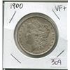 Image 1 : 1900 US MORGAN SILVER DOLLAR