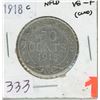 Image 1 : 1918 NEWFOUNDLAND 50 CENTS