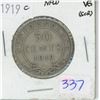 Image 1 : 1919 NEWFOUNDLAND 50 CENTS