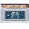 Image 2 : Canada 5 Dollars Bank of Canada 1937 BC-23b Gordon Towers BCS 30 Very Fine