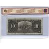 Image 2 : Canada 10 Dollars Bank of Canada 1937 BC-24b Gordon Towers BCS 15 Fine
