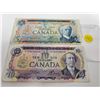 Image 2 : 1971 Bank of Canada $10, 1972 Bank of Canada $5 *tear*