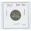 Image 1 : 1957 Canadian Nickel Bug Tail