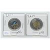 Image 1 : 2017 Canadian Twoonie Lot of 2