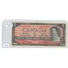 Image 1 : 1954 Canadian $2 Bill Bank of Canada