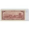 Image 2 : 1954 Canadian $2 Bill Bank of Canada
