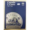Image 1 : Book of Canadian 5c  Various Dates & Grades
