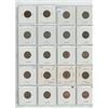 Image 1 : Sheet of 20 Canadian Small Cent Various Dates & Grades
