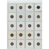Image 2 : Sheet of 20 Canadian Small Cent Various Dates & Grades