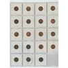 Image 4 : 2 Sheets of 38 Canadian Small Cent Various Dates & Grades